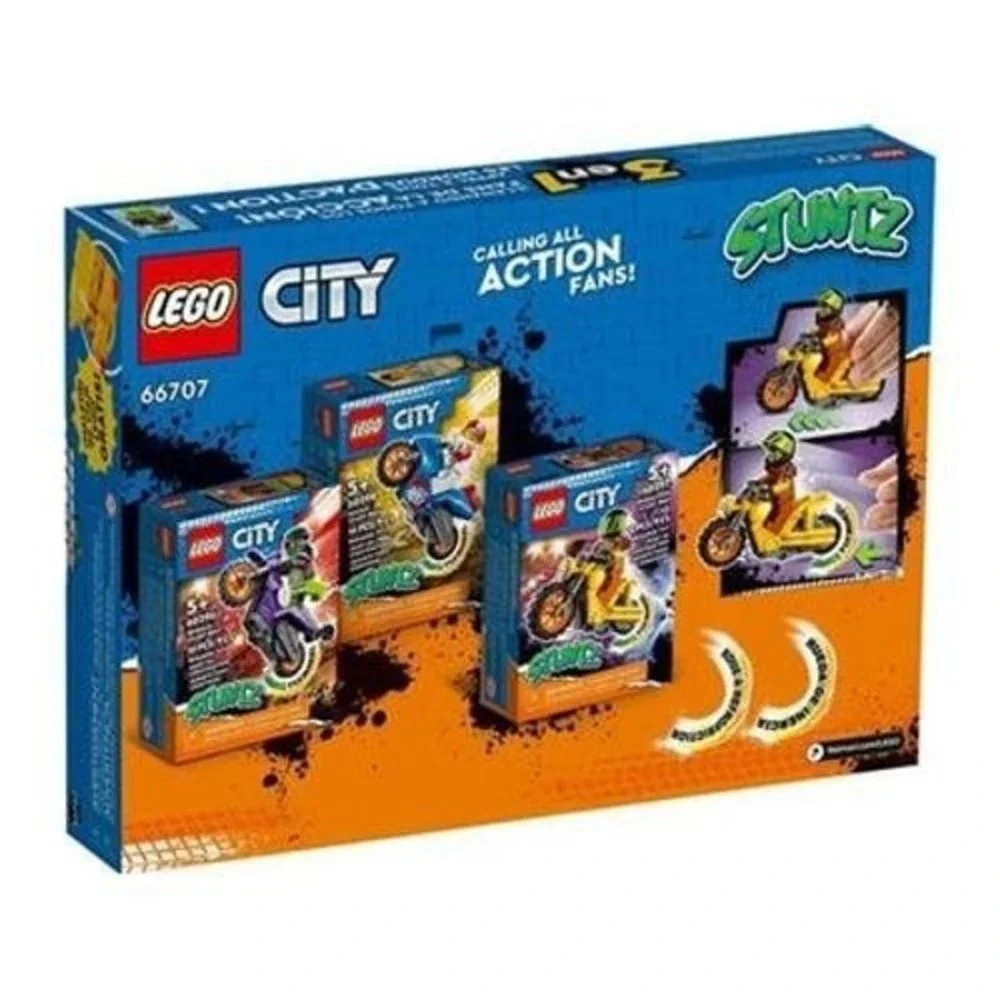 LEGO City Stuntz 3-in-1 Gift Set New in Sealed Packaging!‎
